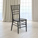 Flash Furniture XS-BLACK-GG Chiavari Chair - Acacia Wood, Black thumbnail 9