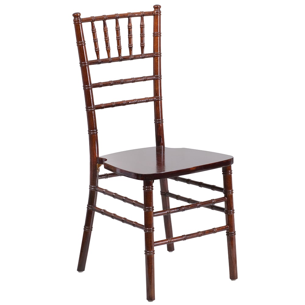Flash Furniture XS-FRUIT-GG Chiavari Chair - Acacia Wood, Fruitwood Finish