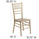 Flash Furniture XS-GOLD-GG Chiavari Chair - Acacia Wood, Gold thumbnail 2