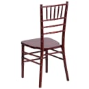 Flash Furniture XS-MAHOGANY-GG Chiavari Chair - Acacia Wood, Mahogany thumbnail 4