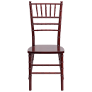 Flash Furniture XS-MAHOGANY-GG Chiavari Chair - Acacia Wood, Mahogany thumbnail 5