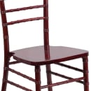 Flash Furniture XS-MAHOGANY-GG Chiavari Chair - Acacia Wood, Mahogany thumbnail 7