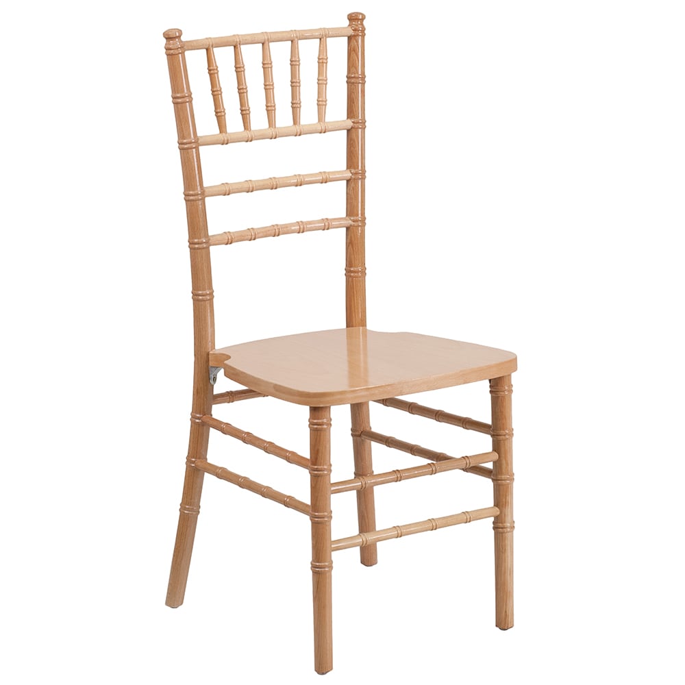 Flash Furniture XS-NATURAL-GG Chiavari Chair - Acacia Wood, Natural