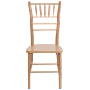 Flash Furniture XS-NATURAL-GG Chiavari Chair - Acacia Wood, Natural thumbnail 5