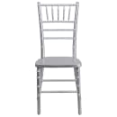 Flash Furniture XS-SILVER-GG Chiavari Chair - Acacia Wood, Silver thumbnail 5