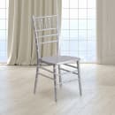 Flash Furniture XS-SILVER-GG Chiavari Chair - Acacia Wood, Silver thumbnail 9