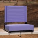Flash Furniture XU-STA-PUR-GG Grandstand Outdoor Folding Stadium Seat - Purple Canvas w/ Black Aluminum Frame thumbnail 9