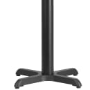 Flash Furniture XU-T2222-GG 28 1/2"H Dining Height Table Base for 30" Round/Square Table Tops - Cast Iron thumbnail 3