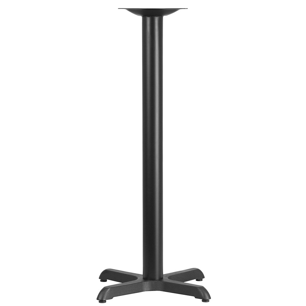 Flash Furniture XU-T2222-BAR-GG 42"H Bar Height Table Base for 30" Round/Square Table Tops - Cast Iron