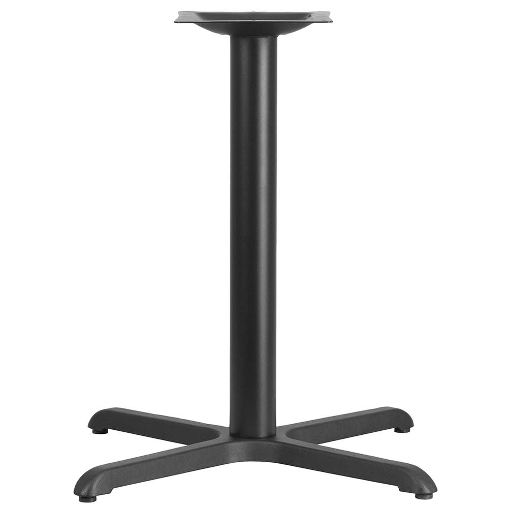 Flash Furniture XU-T3030-GG 30"H Dining Height Table Base for 36" Round/Square Table Tops - Cast Iron