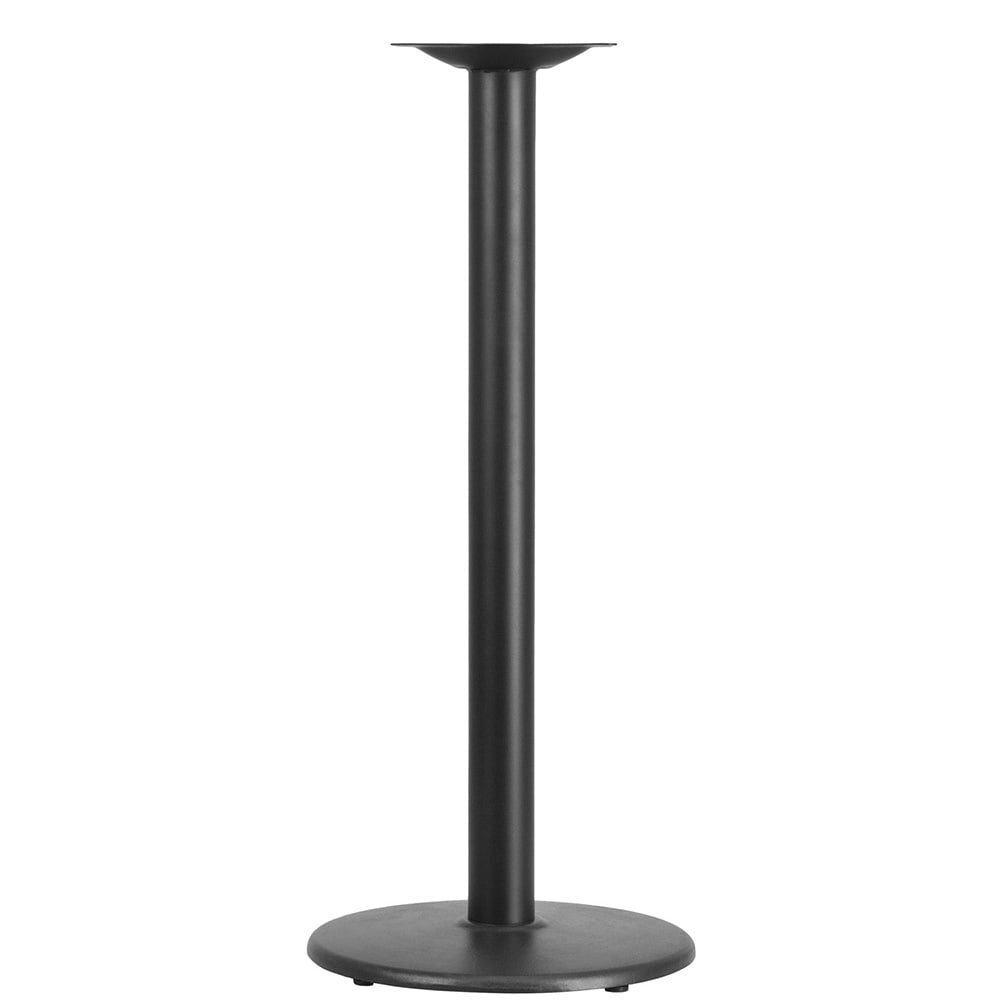 Flash Furniture XU-TR18-BAR-GG 42"H Bar Height Table Base for 30" Round/Square Table Tops - Cast Iron