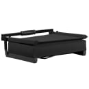 Flash Furniture XU-STA-BK-GG Grandstand Outdoor Folding Stadium Seat - Black Canvas w/ Black Aluminum Frame thumbnail 7