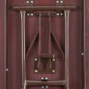 Flash Furniture YT-1872-HIGH-WAL-GG Rectangular Folding Table w/ High Pressure Mahogany Laminate Top - 72"W x 18"D x 30"H thumbnail 4