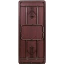 Flash Furniture YT-3072-HIGH-WAL-GG Rectangular Folding Table w/ High Pressure Mahogany Laminate Top - 72"W x 30"D x 30"H thumbnail 5