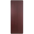 Flash Furniture YT-3696-HIGH-WAL-GG Rectangular Folding Table w/ High Pressure Mahogany Laminate Top - 96"W x 36"D x 30"H thumbnail 2