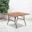 Flash Furniture YT-WFFT48-SQ-GG 48" Square Folding Banquet Table w/ Plywood Top, 30 1/8"H thumbnail 8