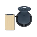 Flash Furniture YU-YCX-019-DG-GG Mobile Desk Chair w/ Rotating Tablet Arm - Plastic, Gray thumbnail 5