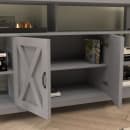 Flash Furniture ZG-025-CGY-GG 60" TV Stand w/ Storage, Coastal Gray thumbnail 4