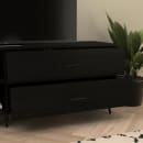 Flash Furniture ZG-028-BK-GG 65" TV Stand w/ Storage, Black thumbnail 4