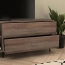 Flash Furniture ZG-028-WAL-GG 60" TV Stand w/ Storage, Walnut thumbnail 4