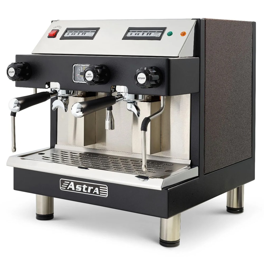 Astra Automatic Espresso Machine w/ (2) Groups, (2) Steam Valves, & (1) Hot Water Valve - 110v (M2C014-1)