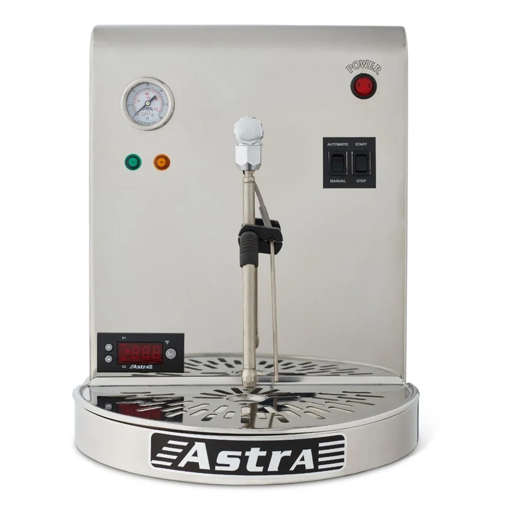 Astra Automatic Steamer w/ (1) Automatic Steam Valve - 2 3/5 liter Boiler, 110v (STA1300)