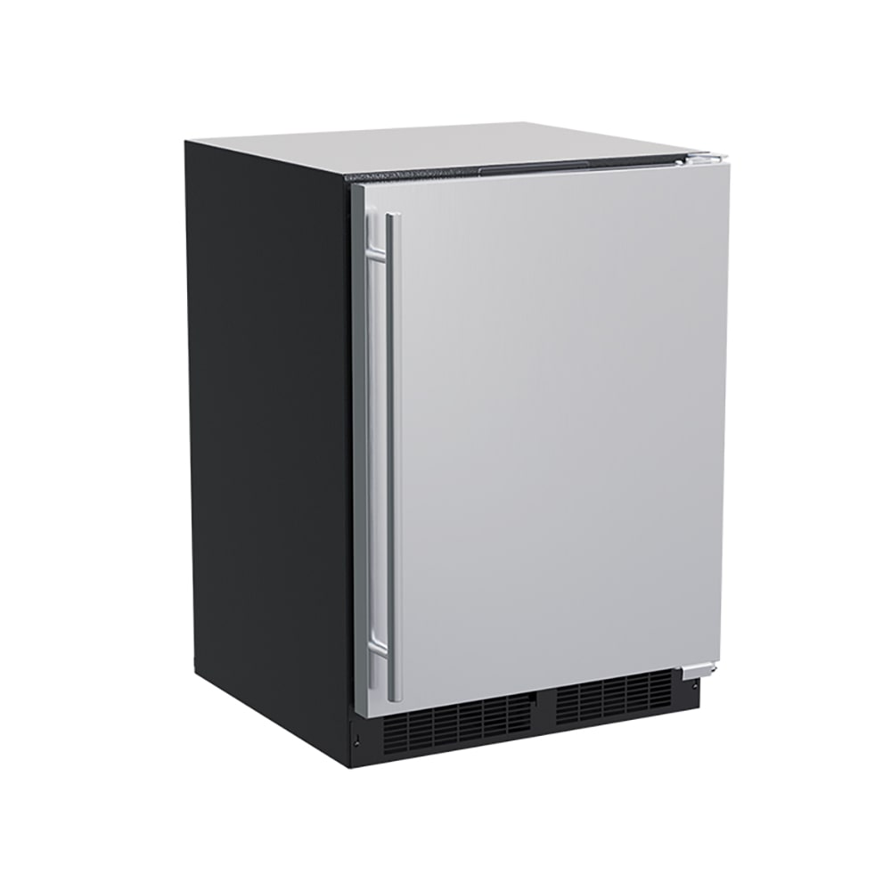 Marvel MLRI224SS01A 24"W Undercounter Refrigerator Freezer w/ (1) Section & (1) Right Hinge Door, 115v