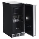 Marvel MPCP415SS01A 15"W Full Cube Undercounter Ice Machine - 39 lbs/day, Air Cooled thumbnail 2