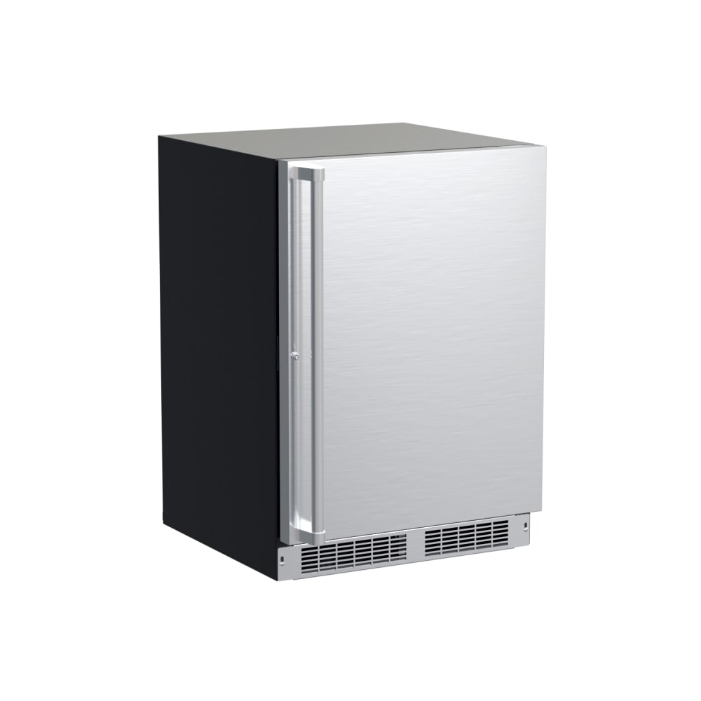 Marvel MPRI424SS31A 24"W Undercounter Refrigerator Freezer w/ (1) Section & (1) Right Hinge Door, 115v