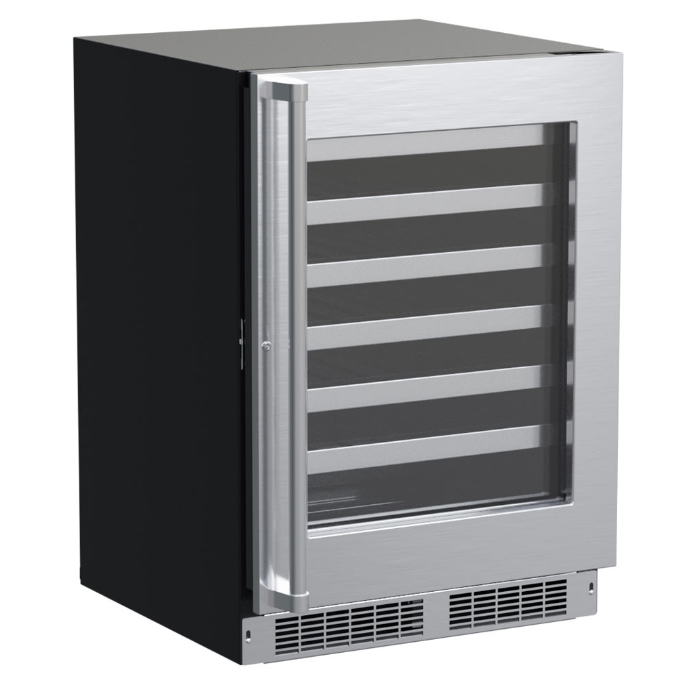 Marvel MPWC424SG31A 24" One Section Wine Cooler w/(1) Zone, 48 Bottle Capacity, 115v