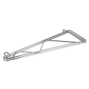 StoreIt 14" Wire Wall-Mount Shelf Bracket, Chrome (SI-SS-14SGL-CH) thumbnail 4