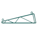 StoreIt 14" Wire Wall-Mount Shelf Bracket, Epoxy Coated (SI-SS-14SGL-GE) thumbnail 2