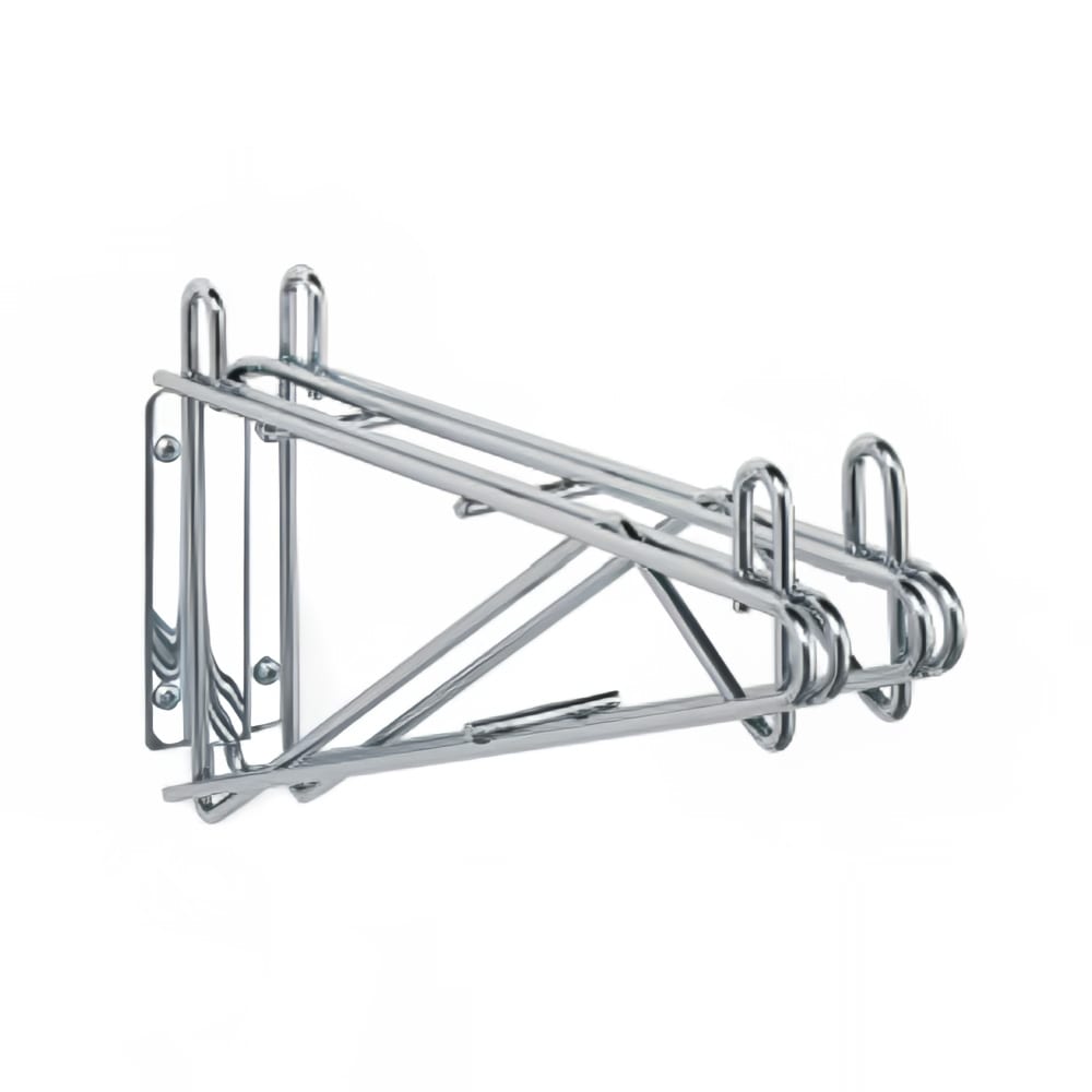 StoreIt 18" Wire Double Wall-Mount Shelf Bracket, Chrome (SI-SS-18DBL-CH)