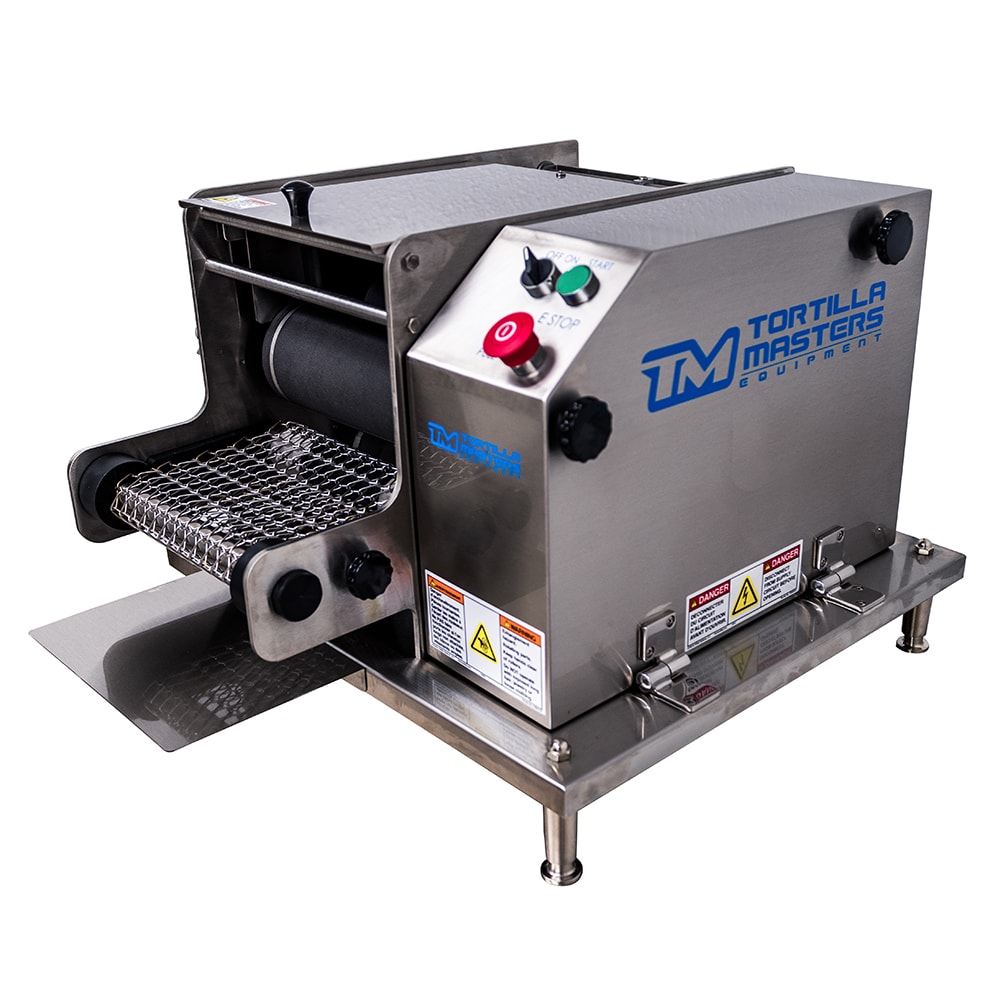 Tortilla Masters Countertop Ventura Flex Corn Tortilla Machine w/ Manual Controls, 115v (TM105)