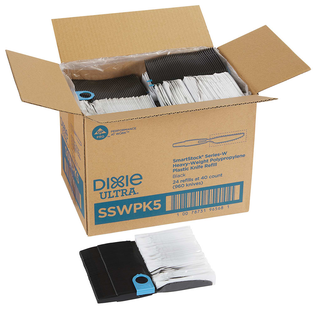 Georgia-Pacific 7" Dixie Ultra® SmartStock® Heavy Weight Disposable Knife Refill (SSWPK5)