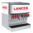 Lancer 30"W Valve Guard for IBD 4500 Series Dispensers - Plastic, Clear (82-6644) thumbnail 2