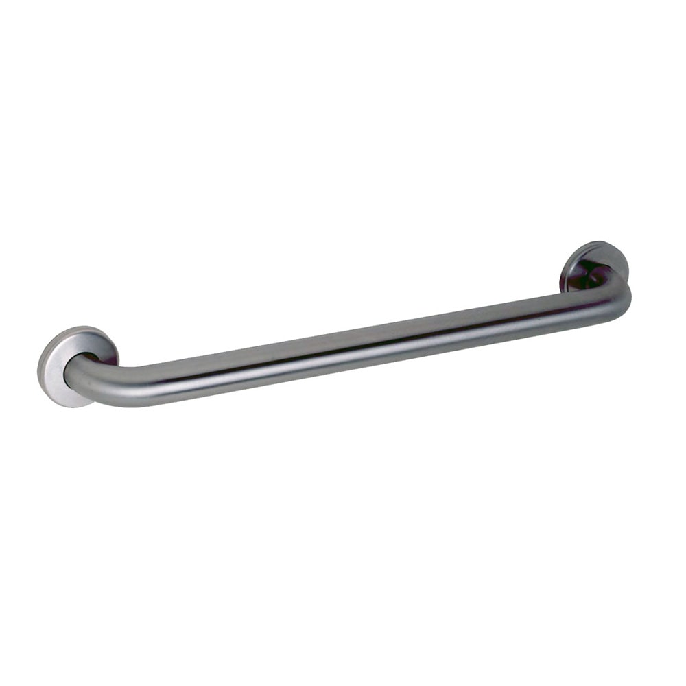 Gamco 100SX18 18" Straight Grab Bar w/ 1" Diameter Tubing, Satin Finish Stainless Steel