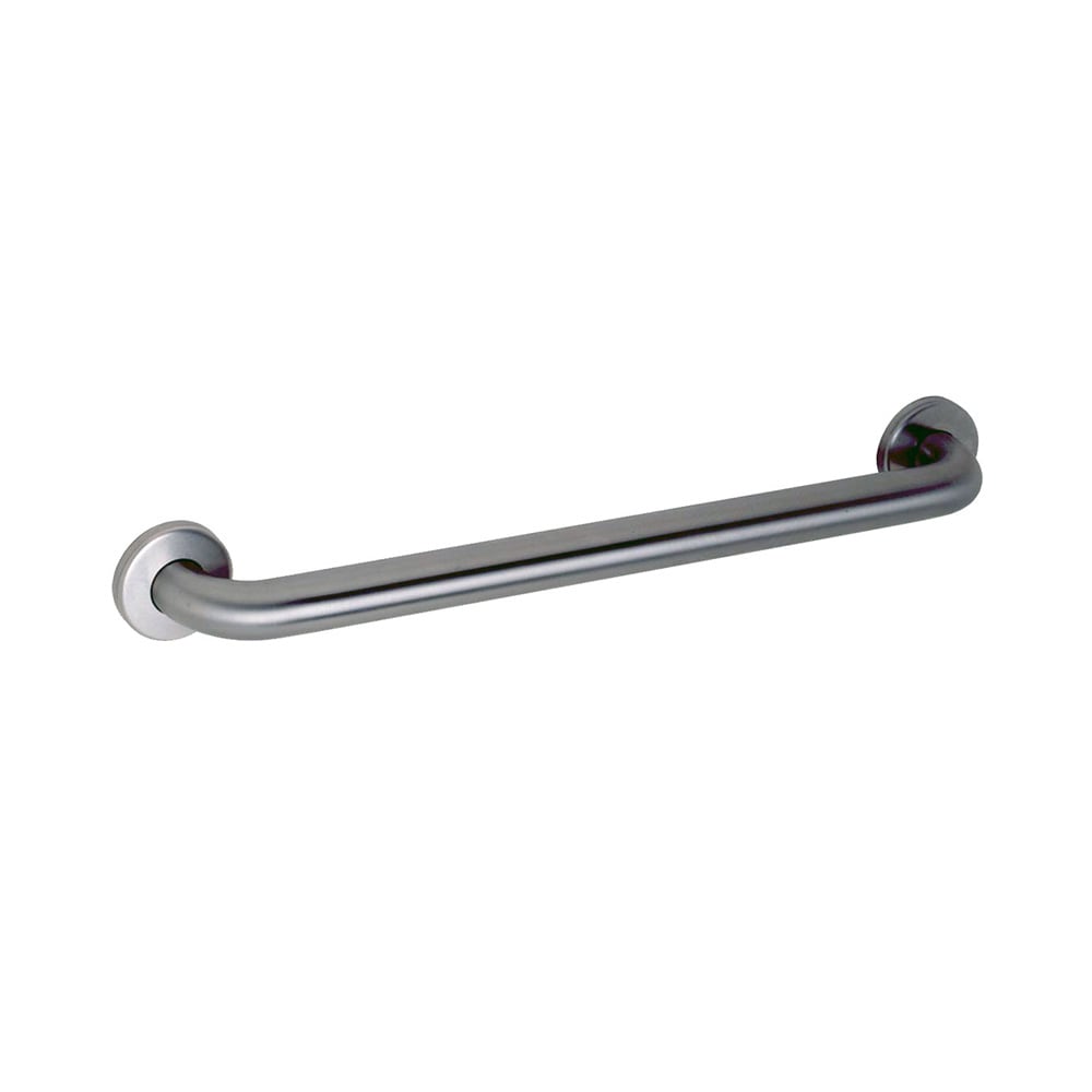 Gamco 100SX24 24" Straight Grab Bar w/ 1" Diameter Tubing, Satin Finish Stainless Steel