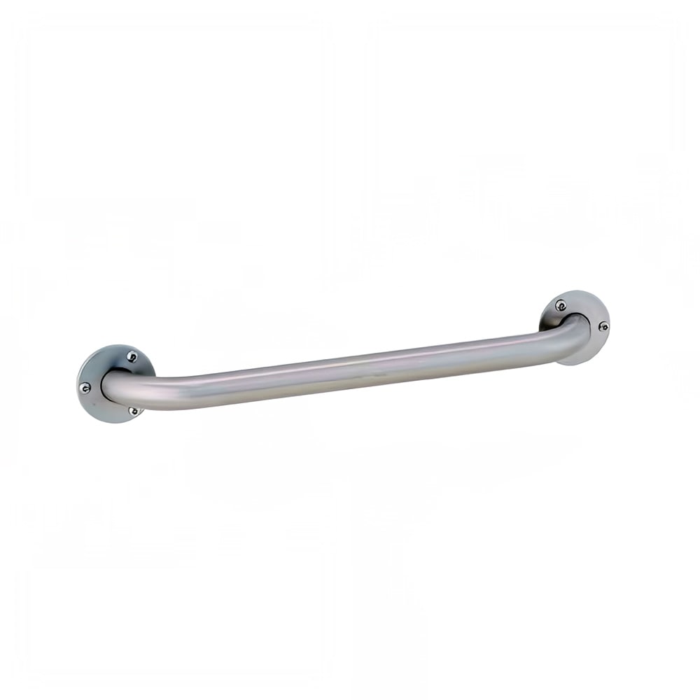 Gamco 125EX36 36" Straight Grab Bar w/ 1 1/4" Diameter Tubing, Satin Finish Stainless Steel
