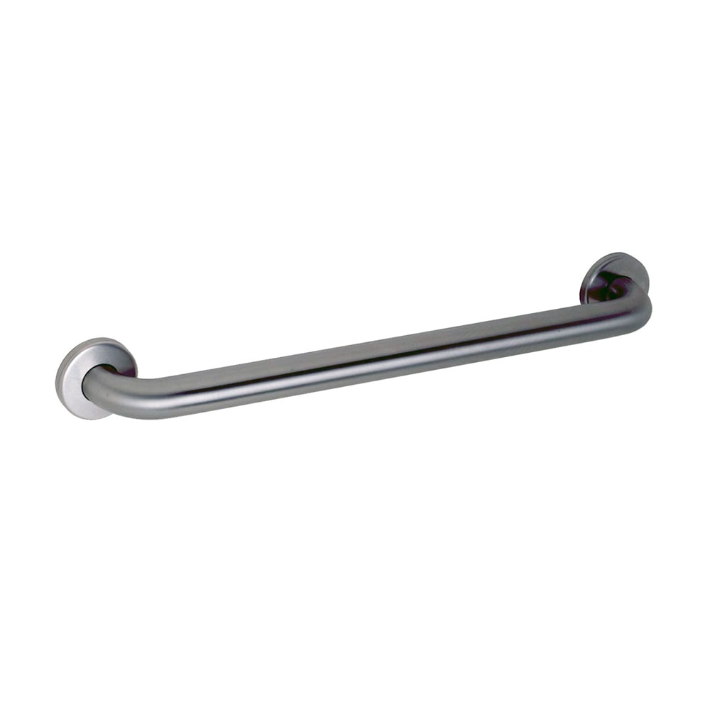 Gamco 125SX12T 12" Non Slip Straight Grab Bar w/ 1 1/4" Diameter Tubing, Satin Finish Stainless Steel