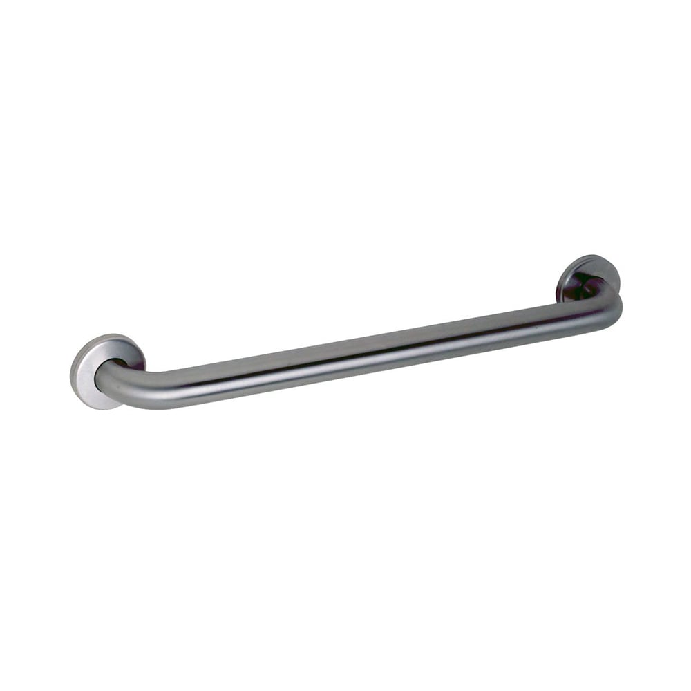 Gamco 150CX18 18" Straight Grab Bar w/ 1 1/2" Diameter Tubing, Satin Finish Stainless Steel