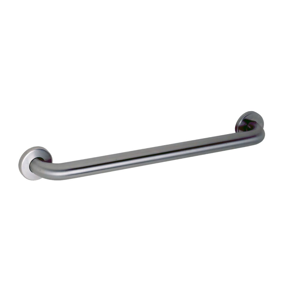Gamco 150SX12T 12" Non Slip Straight Grab Bar w/ 1 1/2" Diameter Tubing, Satin Finish Stainless Steel