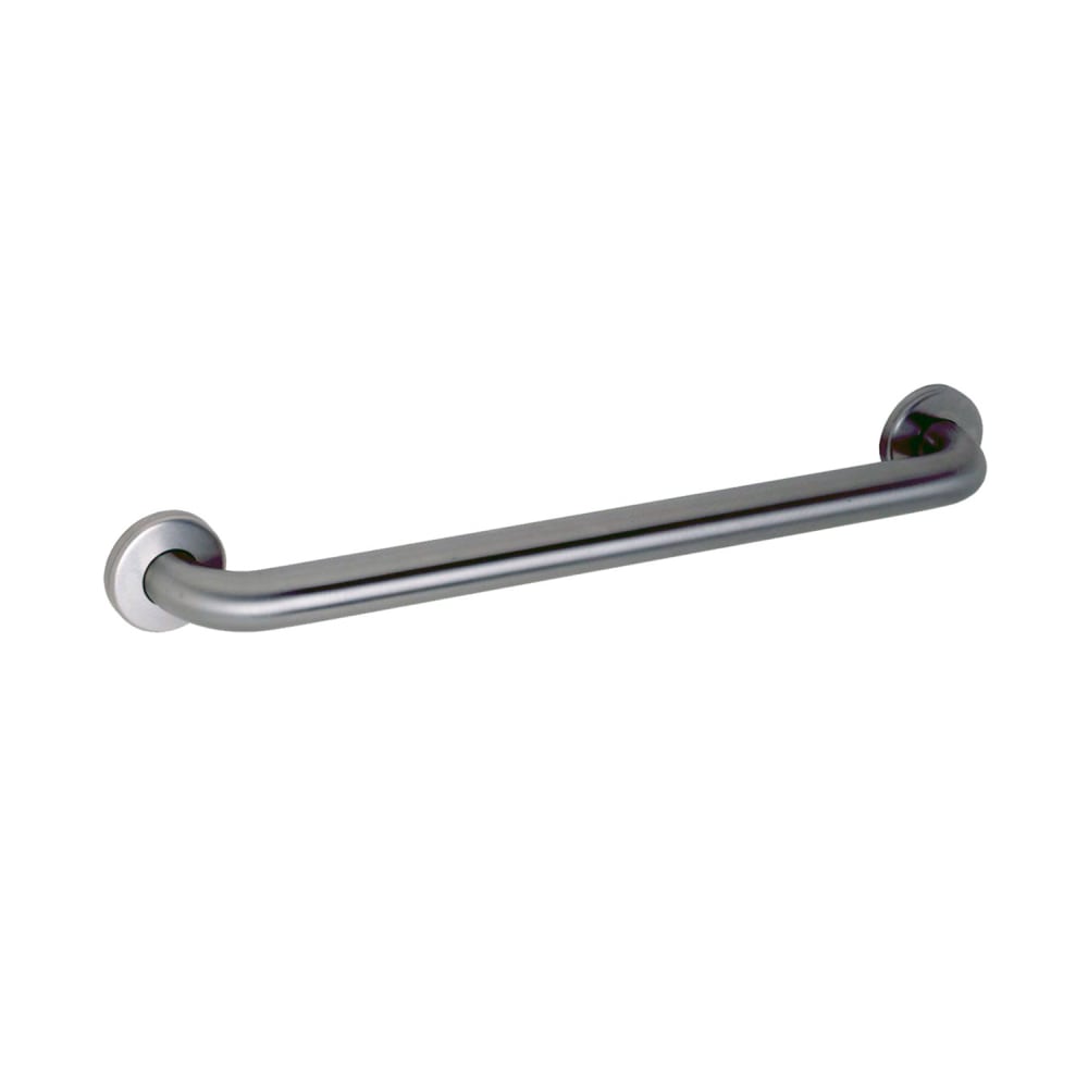 Gamco 150SX30T 30" Non Slip Straight Grab Bar w/ 1 1/2" Diameter Tubing, Satin Finish Stainless Steel