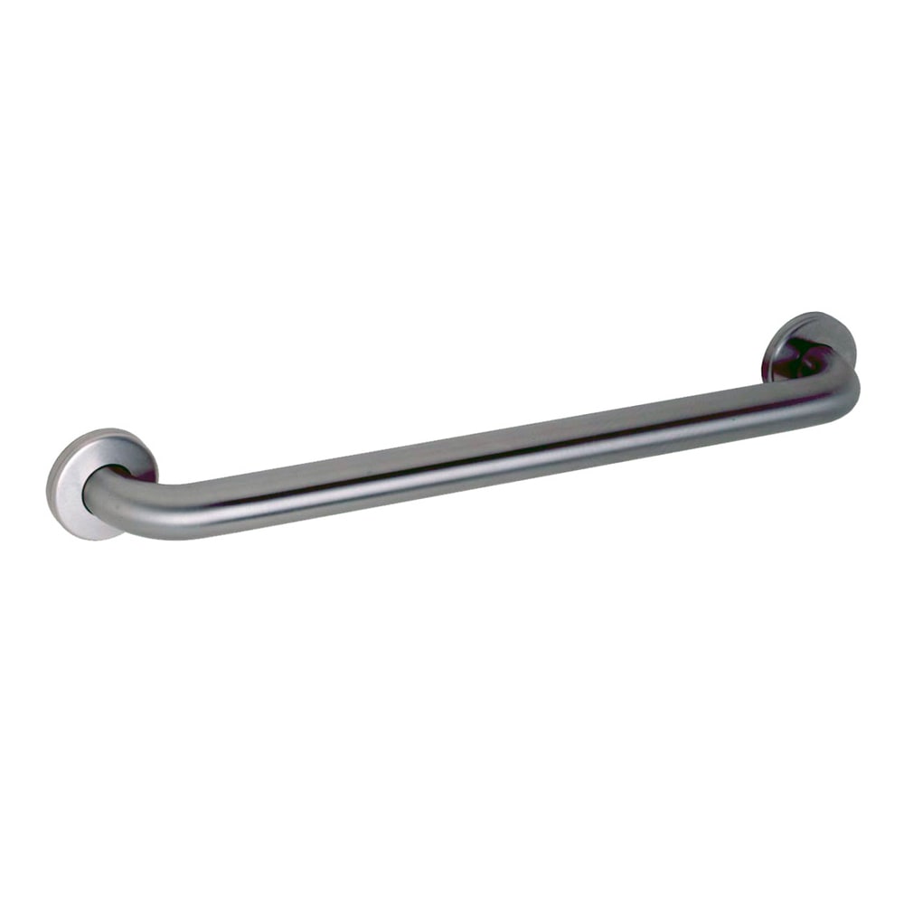 Gamco 150SX36T 36" Non Slip Straight Grab Bar w/ 1 1/2" Diameter Snap Flange, Stainless Steel