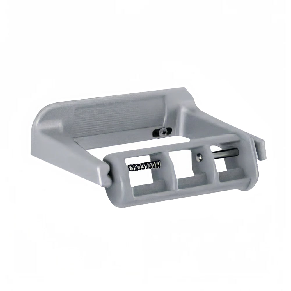 Gamco 813NRC Surface Mounted Single Roll Toilet Tissue Holder Without Roll Control - Die-Cast Aluminum