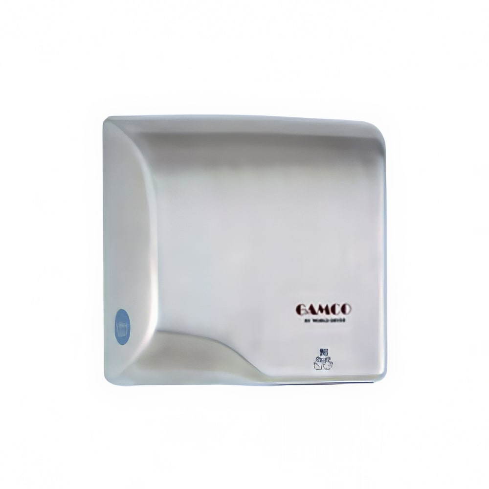 Gamco DR-5128 Automatic Hand Dryer w/ 30 Second Dry Time - Brushed Stainless, 120 208 480v/1ph