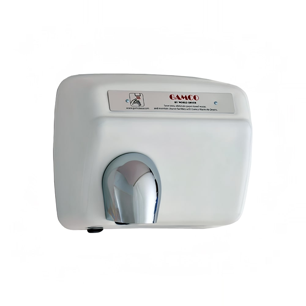 Gamco DR-5708 115V Surface Mounted High Speed Hand Dryer - Porcelain Enamel Finish, 115v