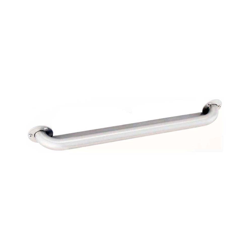 Gamco MSA-14-18 18" Maximum Security Grab Bar w/ 1 1/2" Diameter Tubing, Satin Finish Stainless Steel