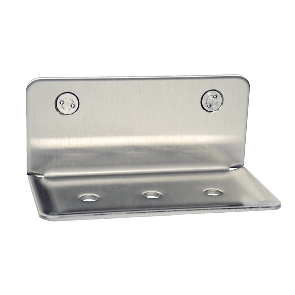 Gamco MSA-5 Front Mounted Maximum Security Soap Dish w/ Drainage Holes - Stainless Steel