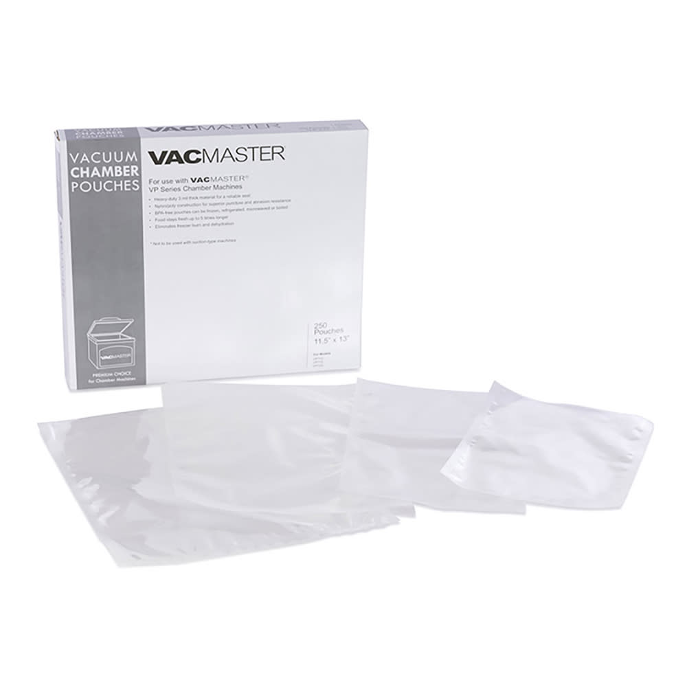 VacMaster 30722 3 mil Vacuum Chamber Seal Bags - 8" x 10"